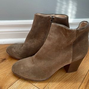 Club Monaco Italian Suede Bootie